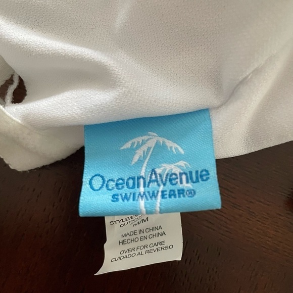 Ocean Ave women’s swim wear . Floral print Tankini top and bottom size medium - Picture 8 of 8